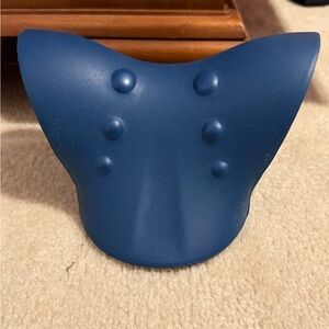 Blue Neck and Shoulder Chiropractor Pillow